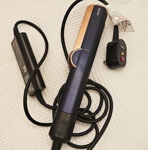 Blue and Copper Hair Straightener